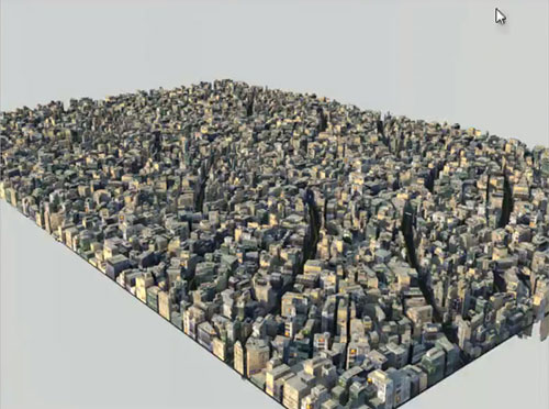 Создание города в 3D Max